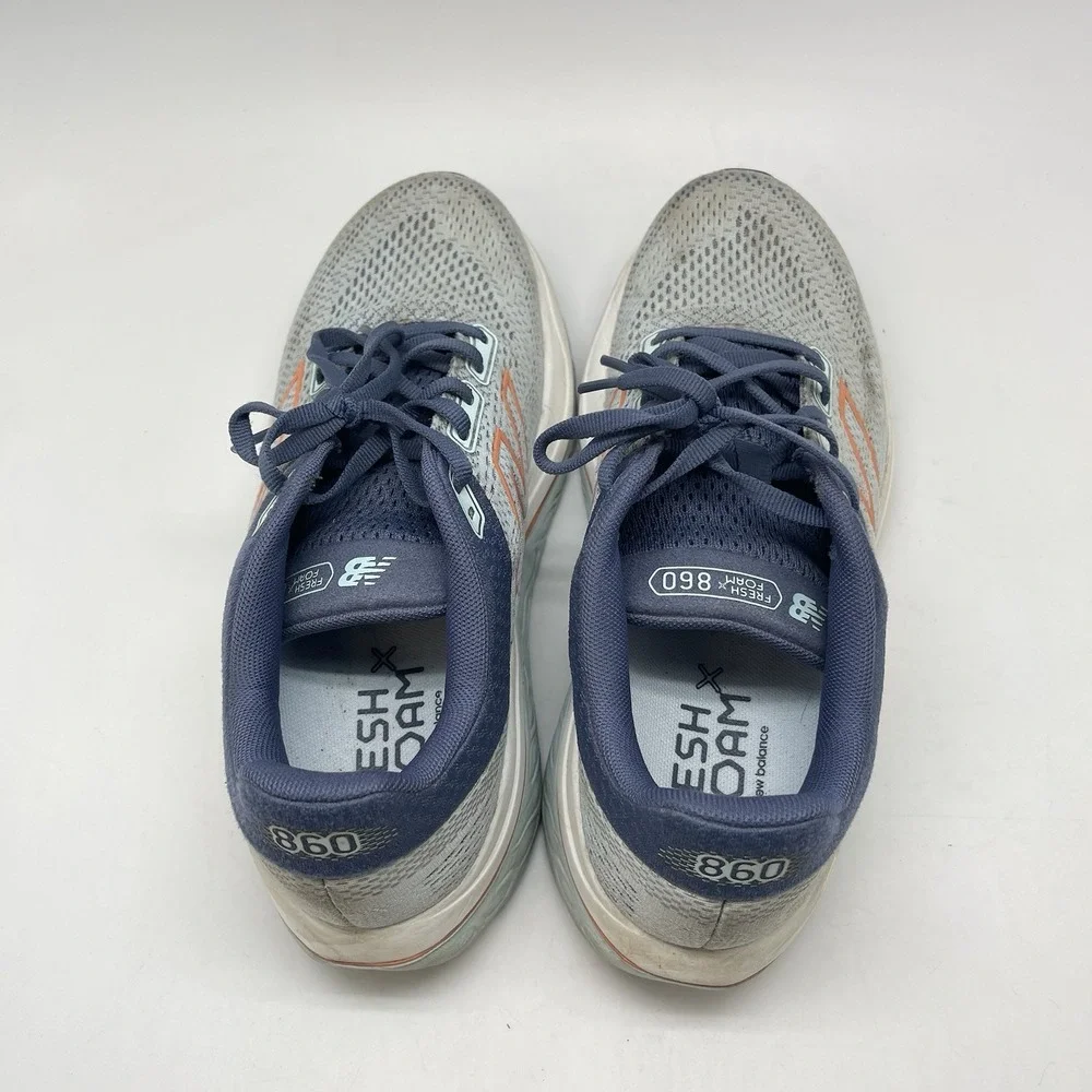 New Balance Sneakers Mens 7 Womens 8.5 FF X 860 V14 W86014E Blue‎ Running Shoes